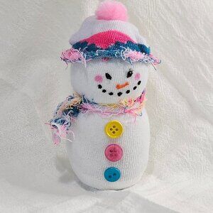 Adorable Stuffed Snowman NWT